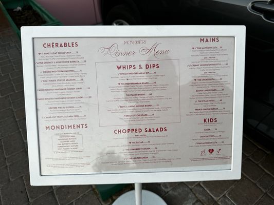 Menu photo 8 Mon Chéri Scottsdale, AZ Menu photo 8 Mon Chéri Scottsdale, AZ