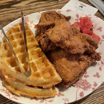 Yardbird - CHICKEN 'N' WATERMELON 'N' WAFFLES - Southern Near Me - Las Vegas, Nevada Yardbird - CHICKEN 'N' WATERMELON 'N' WAFFLES - Southern Near Me - Las Vegas, Nevada