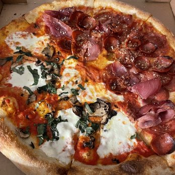 Sidewall Pizza - Margherita and meat lovers - Pizza Near Me - Greenville, South Carolina Sidewall Pizza - Margherita and meat lovers - Pizza Near Me - Greenville, South Carolina