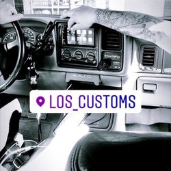 Los Customs Stereo-Alarm-Tint - New den and stereo installed