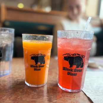 Black Bear Diner Orem - Huckleberry Lemonade (270 cals.) Orange Assorted Juices (180-270 cals.) - American Near Me - Orem, Utah Black Bear Diner Orem - Huckleberry Lemonade (270 cals.) Orange Assorted Juices (180-270 cals.) - American Near Me - Orem, Utah