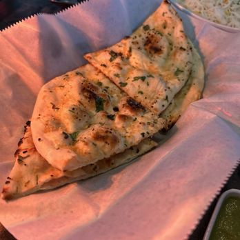 IndianBistro14 - Garlic Naan - Indian Near Me - Arlington, Texas