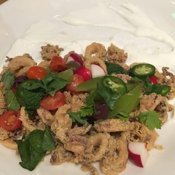 Earls Kitchen + Bar - Sicilian calamari. Deserves a thumbs up. - New American Near Me - McLean, Virginia Earls Kitchen + Bar - Sicilian calamari. Deserves a thumbs up. - New American Near Me - McLean, Virginia