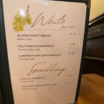 Dat's Italian - White and sparkling wine menu - Italian Near Me - Colorado Springs, Colorado Dat's Italian - White and sparkling wine menu - Italian Near Me - Colorado Springs, Colorado