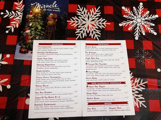 Menu photo 1 Volstead Act Spokane, WA