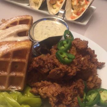 M.A.C. 24/7 - Chicken and waffles and moonfish tacos (this visit) - American Near Me - Honolulu, Hawaii