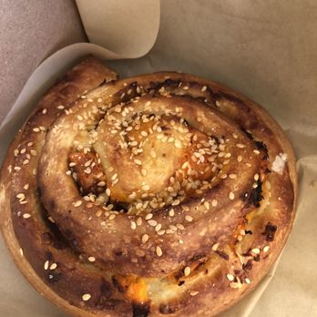 On A Limb - Savory Shokupan with feta, roasted sweet potato and grilled onions. - Bakeries Near Me - Salem, New York On A Limb - Savory Shokupan with feta, roasted sweet potato and grilled onions. - Bakeries Near Me - Salem, New York