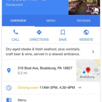Kelly's Steak and Seafood - Seafood Near Me - Boalsburg, Pennsylvania
