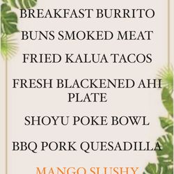 Lacys - Menu, fish & poke bowls are daily specials