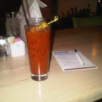 Zinburger - The "Bacon Bloody Mary" with Bacon-Infused Vodka - Burgers Near Me - Phoenix, Arizona Zinburger - The "Bacon Bloody Mary" with Bacon-Infused Vodka - Burgers Near Me - Phoenix, Arizona