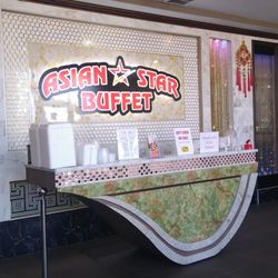 Asian Star Buffet - Inside the lobby.