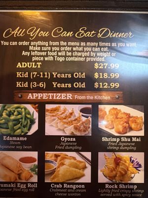 Menu photo 5 Sushi Boss Cherry Hill Township, NJ