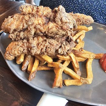 Voodoo Brew Pub - 5-6-26 chicken strips #yum #ReviewsByRL - Brewpubs Near Me - Fishers, Indiana