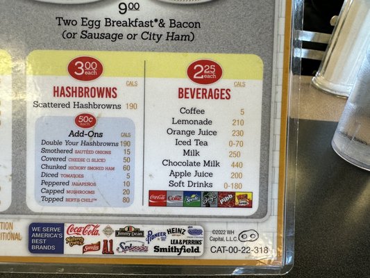 Menu photo 6 Waffle House Washington, NC