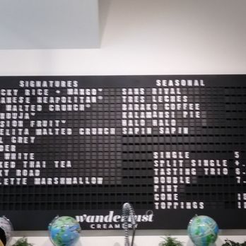 Wanderlust Creamery - Menu - Ice Cream & Frozen Yogurt Near Me - Pasadena, California Wanderlust Creamery - Menu - Ice Cream & Frozen Yogurt Near Me - Pasadena, California