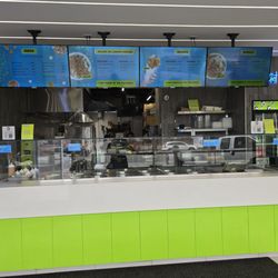 Bigbelly Greek Street Food - Storefront/menu (June 2024)