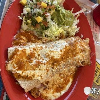 Mexico Lindo Mexican Restaurant - Chicken Low Carb Burrito (no sour cream by request) - Mexican Near Me - Cleveland, Tennessee