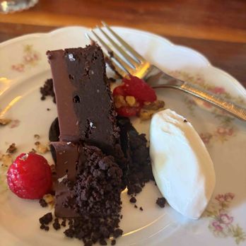 Mabel Gray - Chocolate torte for the final course - New American Near Me - Hazel Park, Michigan