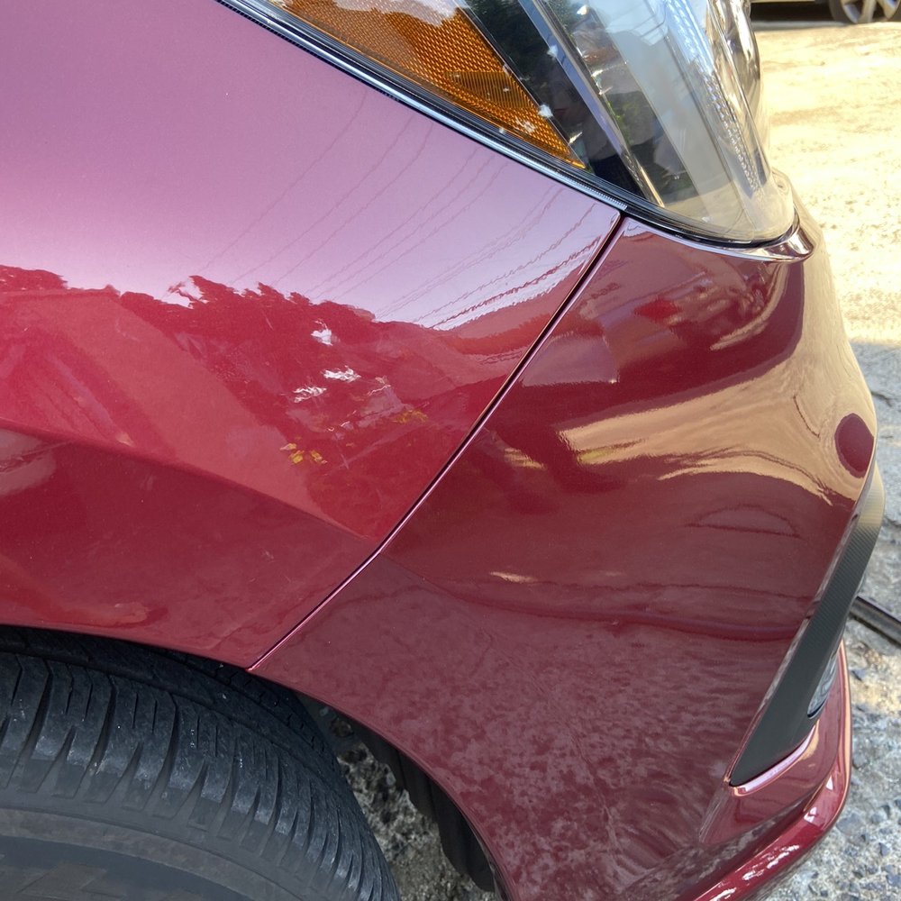 Gerber Collision & Glass - Terrible paint job on a replaced bumper - Body Shops Near Me - Waipahu, Hawaii Gerber Collision & Glass - Terrible paint job on a replaced bumper - Body Shops Near Me - Waipahu, Hawaii