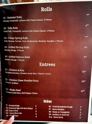 Menu photo 2 Pho Thin 13 Lo Duc  Falls Church, VA