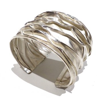 The Silver Lady - corrugated sterling silver cuff. Beautiful! - Jewelry Near Me - Saint Louis, Missouri The Silver Lady - corrugated sterling silver cuff. Beautiful! - Jewelry Near Me - Saint Louis, Missouri