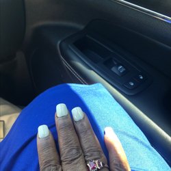 KT Nail Salon - My nails after 1 + month I'd say it's time again! And the price is reasonable .