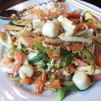 Sticky Rice - Seafood Pad See Lew - Laotian Near Me - Murphy, Texas Sticky Rice - Seafood Pad See Lew - Laotian Near Me - Murphy, Texas
