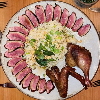 The Progress - @eat_with_lily (food IG & tiktok)  Smoked Duck BBQ Duck - New American Near Me - San Francisco, California
