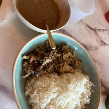 KoCo Café & Bakery - Pernil, white rice and red bean stew - Bakeries Near Me - Boynton Beach, Florida
