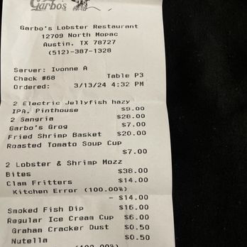 Garbo’s - Seafood Near Me - Austin, Texas