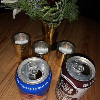 SoWa Power Station - two cans of beer on a table - Venues & Event Spaces Near Me - Boston, Massachusetts