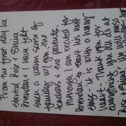 Aww.. parent appreciation!