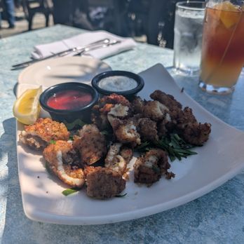 Crow's Nest Restaurant - Calamari appetizer - New American Near Me - Santa Cruz, California Crow's Nest Restaurant - Calamari appetizer - New American Near Me - Santa Cruz, California