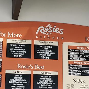 Rosie's BBQ Kitchen - Menu - Barbeque Near Me - Chatsworth, California Rosie's BBQ Kitchen - Menu - Barbeque Near Me - Chatsworth, California