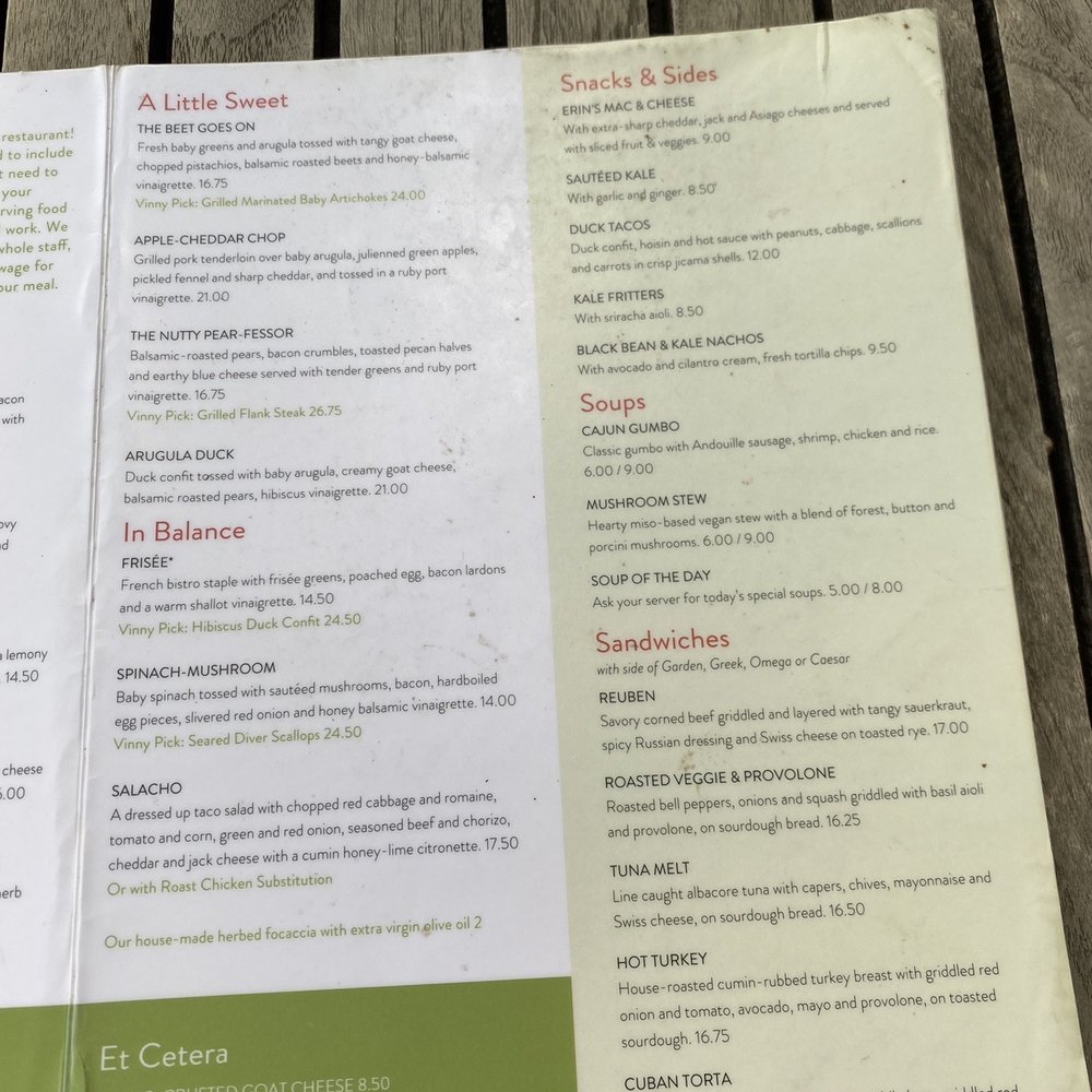 Vinaigrette - Menu - Salad Near Me - Austin, Texas Vinaigrette - Menu - Salad Near Me - Austin, Texas