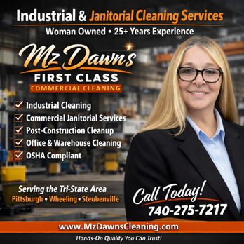 Mz Dawns First Class Commercial Cleaning - Office Cleaning Near Me - Weirton, West Virginia Mz Dawns First Class Commercial Cleaning - Office Cleaning Near Me - Weirton, West Virginia
