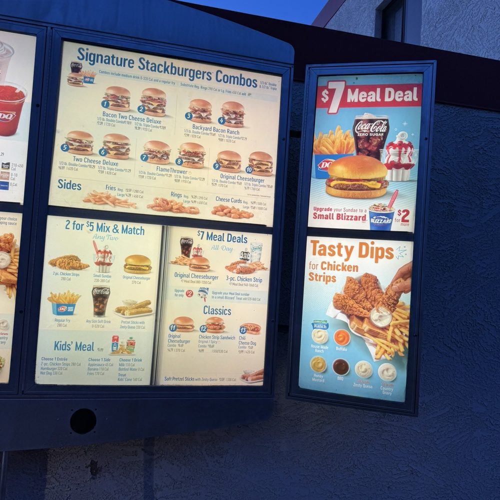 Dairy Queen Grill & Chill - Menu items in drive thru - Fast Food Near Me - Casa Grande, Arizona Dairy Queen Grill & Chill - Menu items in drive thru - Fast Food Near Me - Casa Grande, Arizona