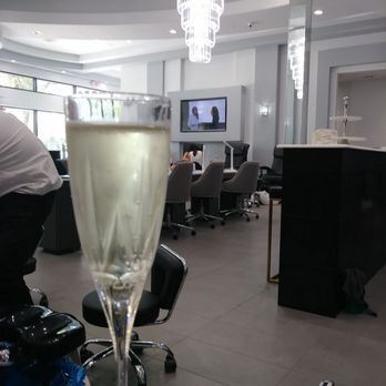 Ciel Nail Lounge - Complimentary champagne - Nail Salons Near Me - Irving, Texas