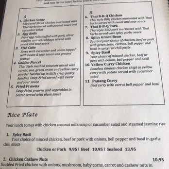 Do Sit Thai Cuisine - Lunch menu - Thai Near Me - Walnut Creek, California Do Sit Thai Cuisine - Lunch menu - Thai Near Me - Walnut Creek, California