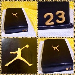 Cakes By Dominique - Michale jordan shoebox cake