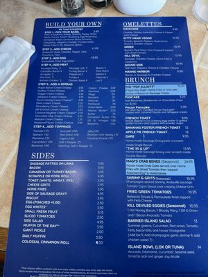 Menu photo 1 Barrier Island Bagels Kitty Hawk, NC