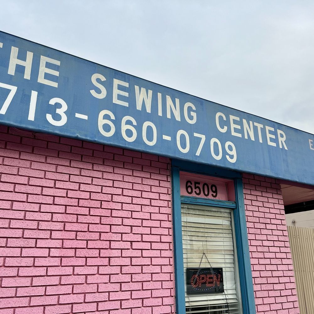 The Sewing Center - Humble building. Humble sewing experts. Barbie would love Mrs. Chang's pink building. - Sewing & Alterations Near Me - Bellaire, Texas The Sewing Center - Humble building. Humble sewing experts. Barbie would love Mrs. Chang's pink building. - Sewing & Alterations Near Me - Bellaire, Texas