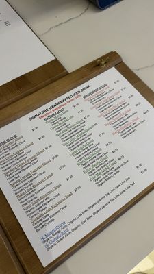 Menu photo 1 Q Specialty Coffee San Francisco, CA Menu photo 1 Q Specialty Coffee San Francisco, CA