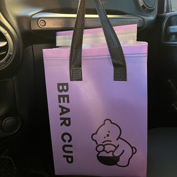 Bear Cup - Cute Reusable Insulated bag - Bubble Tea Near Me - Fullerton, California Bear Cup - Cute Reusable Insulated bag - Bubble Tea Near Me - Fullerton, California