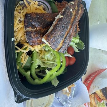 Our Deck Down Under - Mahi Salad - Seafood Near Me - Port Orange, Florida