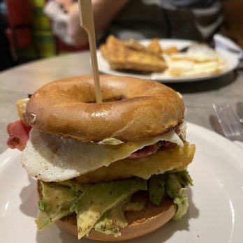 The Funky Monkey Coffee Company - Bagel sandwich with avocado - Coffee & Tea Near Me - Stockport, XGM The Funky Monkey Coffee Company - Bagel sandwich with avocado - Coffee & Tea Near Me - Stockport, XGM