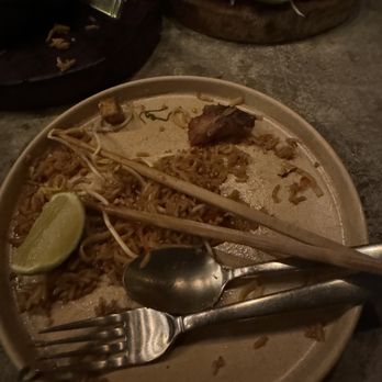 Restaurante Mezzanine - Fish with no taste and hard as shoe leather - Thai Near Me - Tulum, ROO