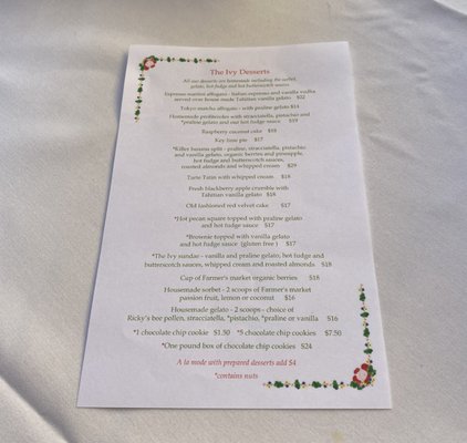 Menu photo 6 The Ivy Los Angeles, CA Menu photo 6 The Ivy Los Angeles, CA