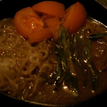 Wakuriya - Kaiseki #7: Snake River Farms Wagyu Simmered in Miso-Sukiyaki w/ Yam Noodles & Tomatoes! - Japanese Near Me - San Mateo, California