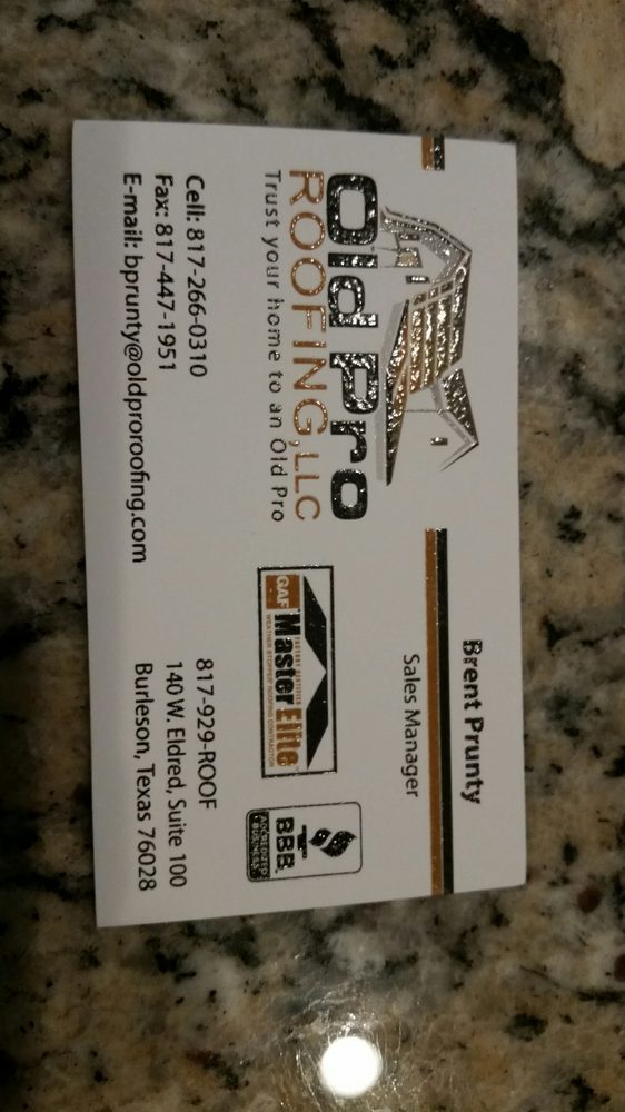 Slide of Old Pro Roofing